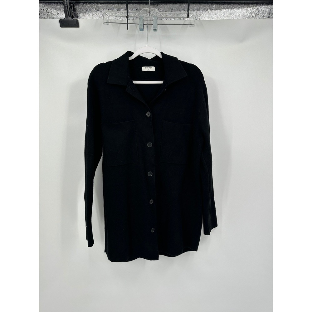 Babaton Womens Old Money Shirt Jacket‎ Size M Oversize Minimalist Capsule Office